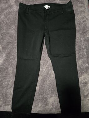 Women’s Maternity Black Stretch Skinny Jeans
